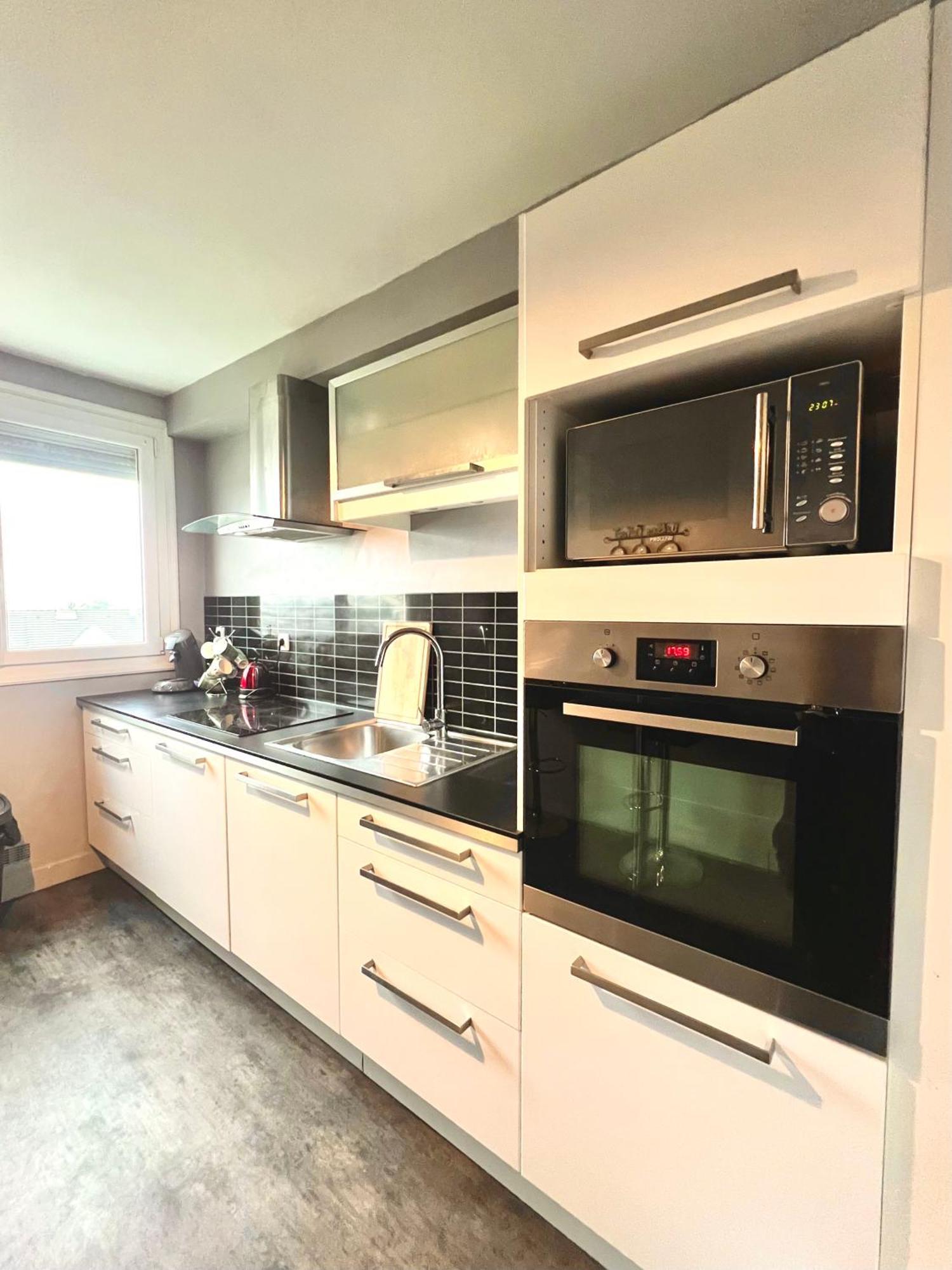Appartement Proche Gare, 6 Voyageurs Et Stationnement Gratuit Reims Exterior photo